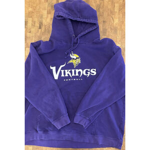 Minnesota Vikings Hoodie Mens Size 4XL Purple NFL Football